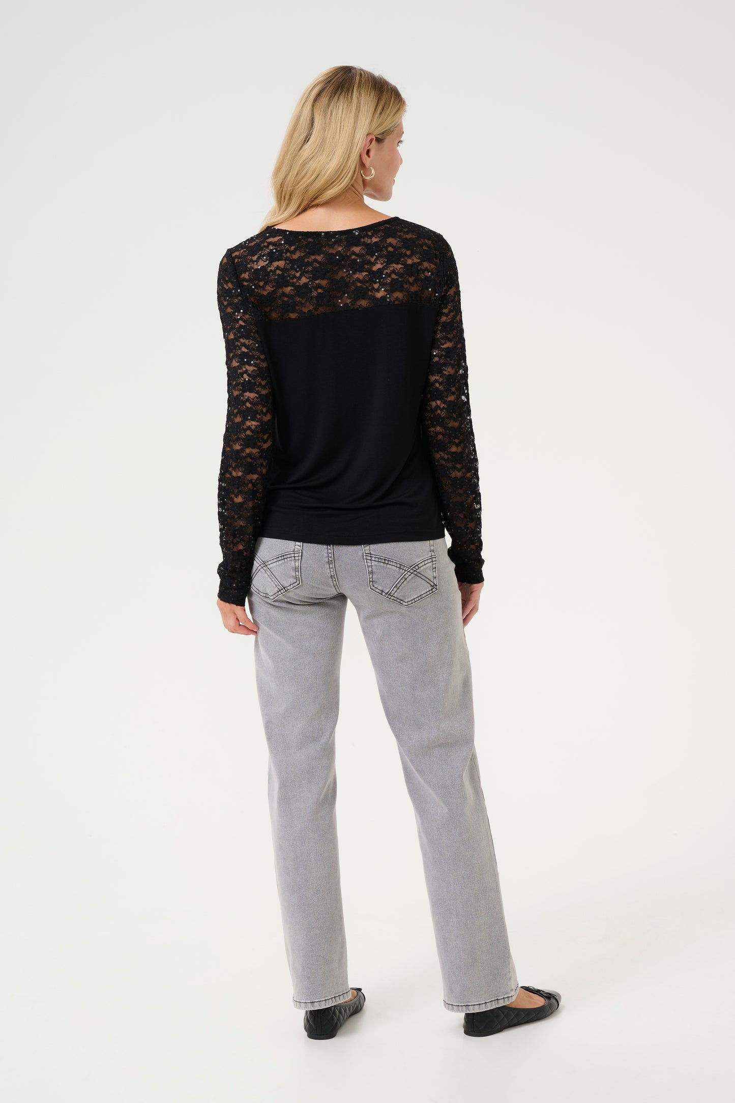 CRSigga Lace Blouse Cream
