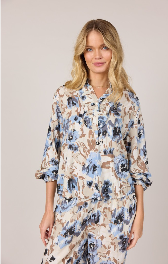 FRILL BASIC SHIRT