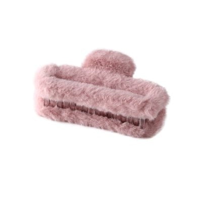 Xl Hår klemme Rosaplys