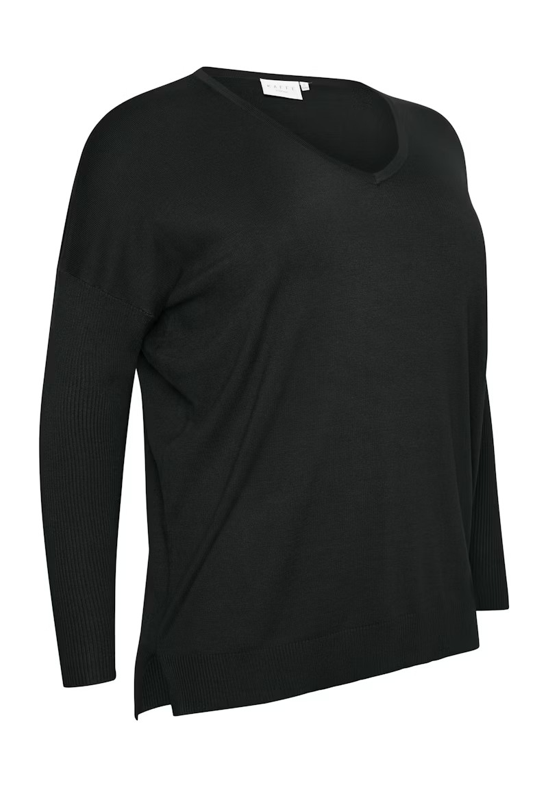 KCmachi Knit Pullover Kaffe Curve