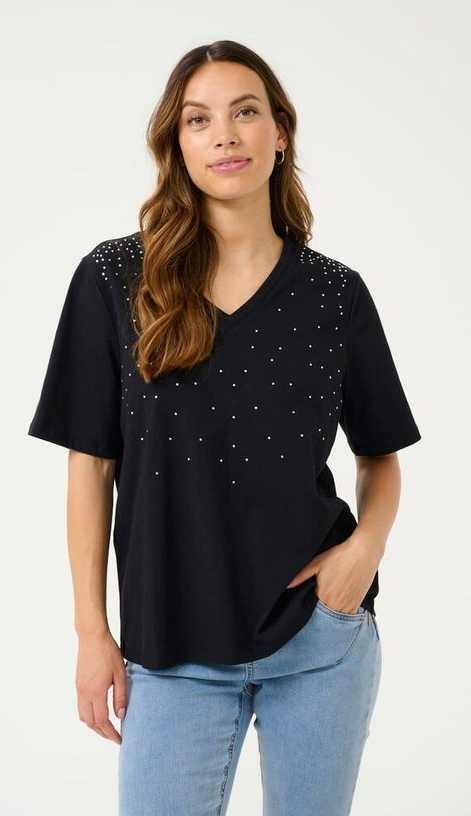 CRShanna T-Shirt Cream