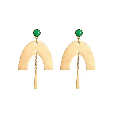 14K belagt ørering