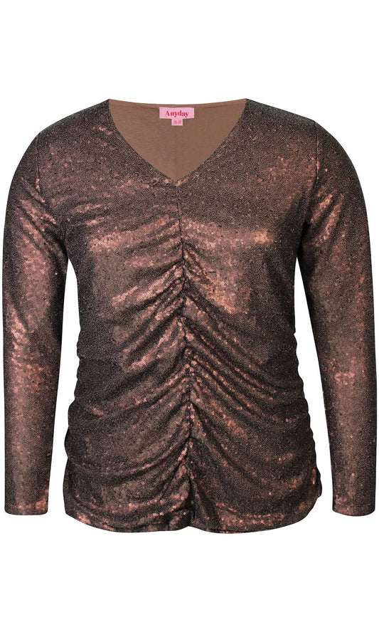 Lyn shirt i brun fra Anyday