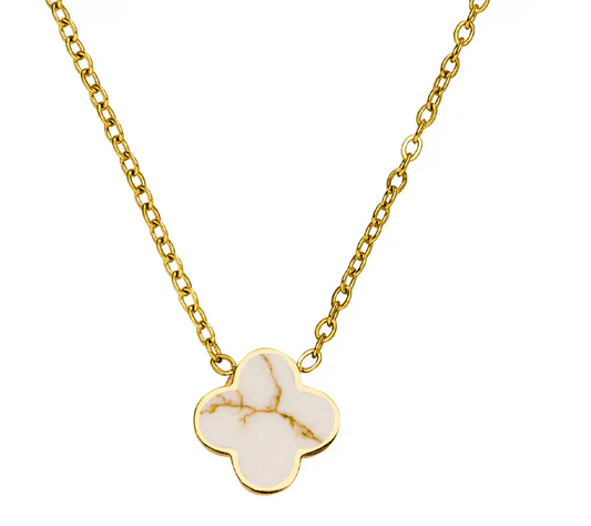 Clover kæde | 18K forgyldt